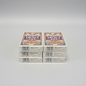 Six decks of the Remembrance America 250 playing cards stacked in two columns on a gray surface