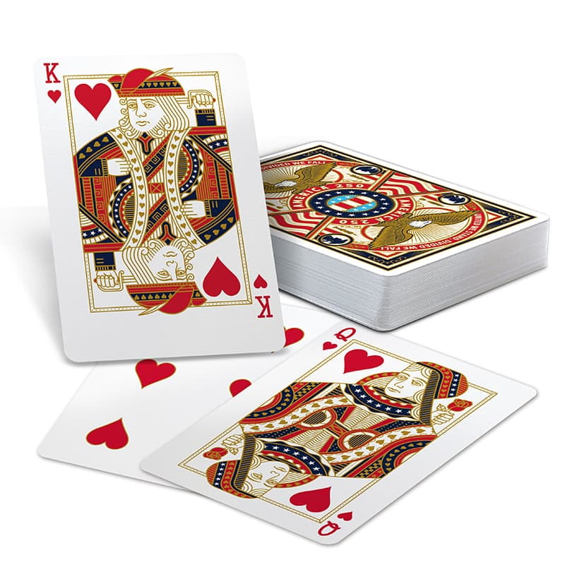 Remembrance America 250 Playing Cards