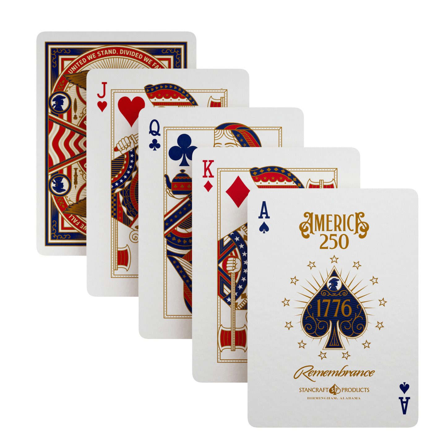 Remembrance America 250 Brick (12 Decks)