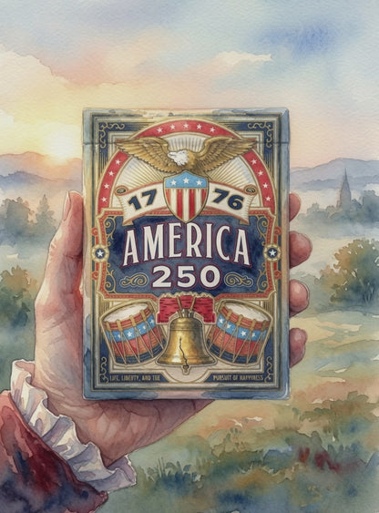 Remembrance America 250 Playing Cards